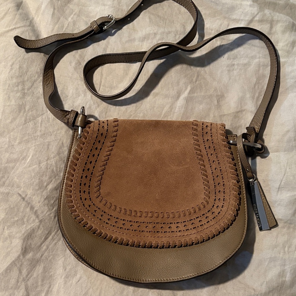 Brown Leather Crossbody Bag